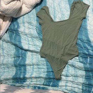 Green bodysuit
